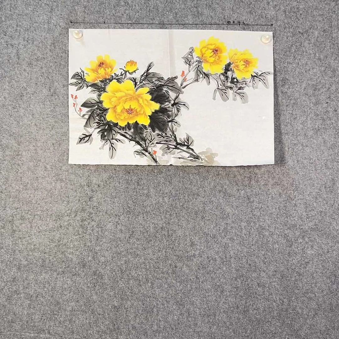 国画133 牡丹等植物资源优势显著突出而