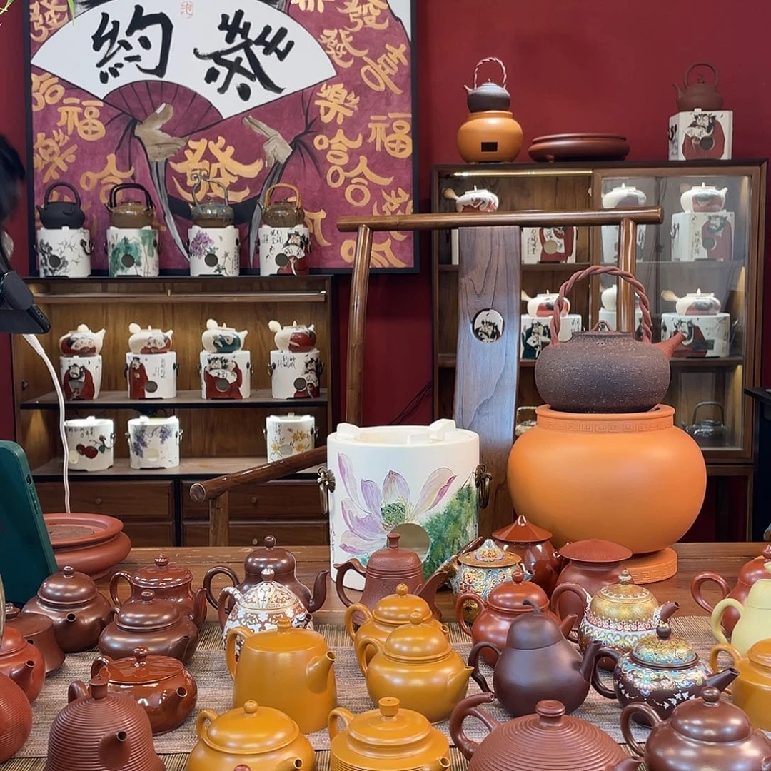 突***突紫砂茶壶纯手工手拉壶