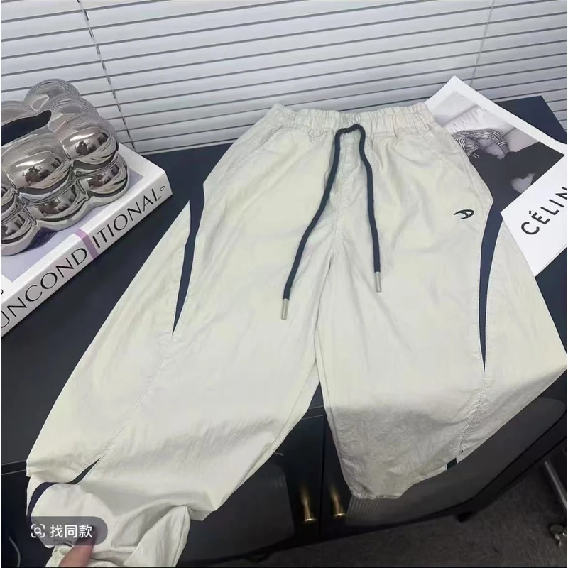 【舒适百搭】儿童裤子夏季薄款2025新款洋气儿童休闲中大童长裤潮