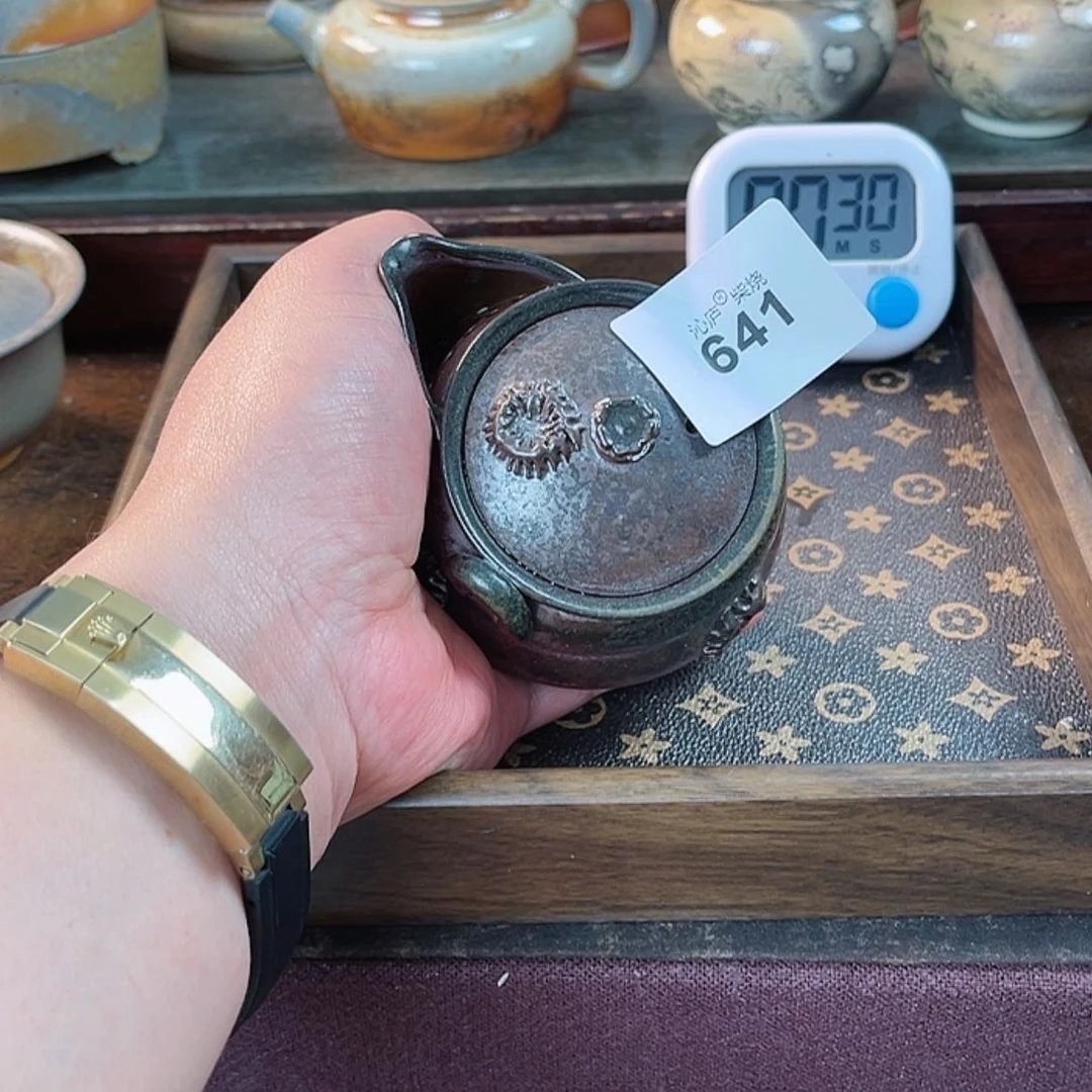 【闪购商品】C****s沁庐柴窑古法柴烧手工茶具