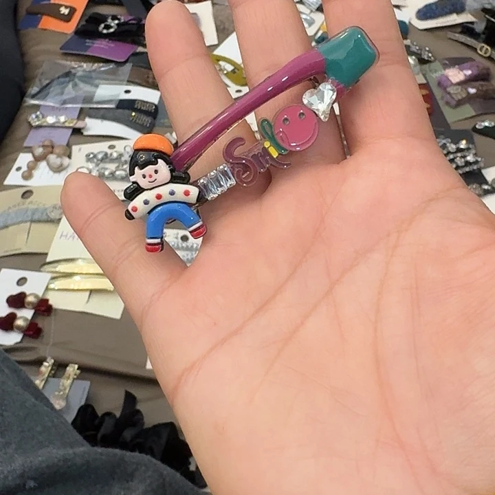 皮质铁合金多妹鸭夹