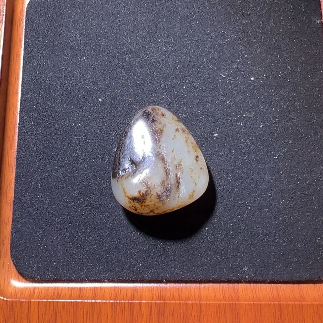 蜡****和田玉未镶嵌挂件