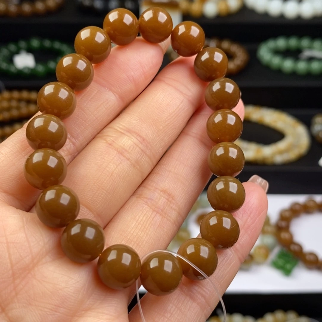 和田玉手串未镶嵌