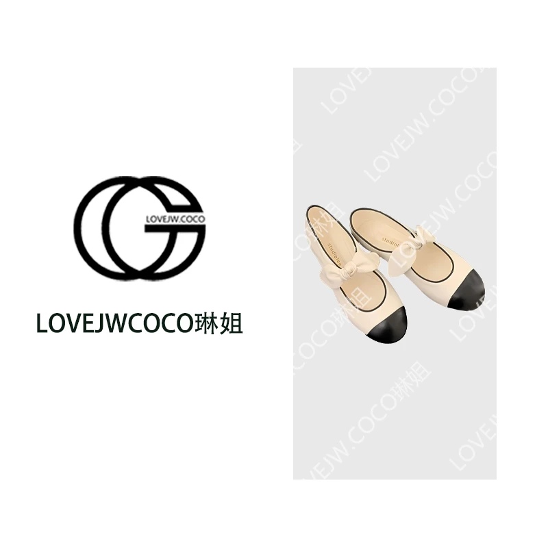 【LOVEJWCOCO】25C经典蝴蝶结玛丽珍单鞋（跟高1.5公分）