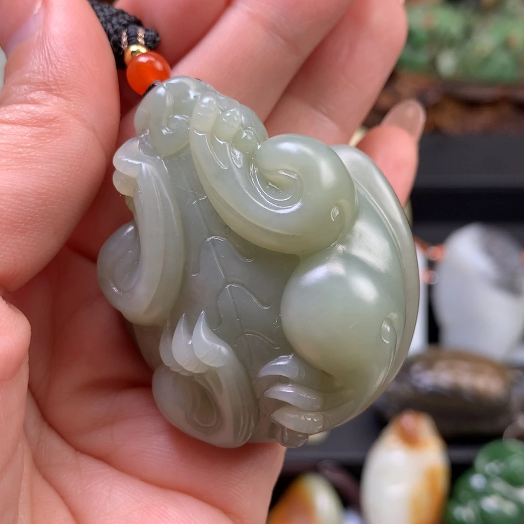 和田玉挂件未镶嵌