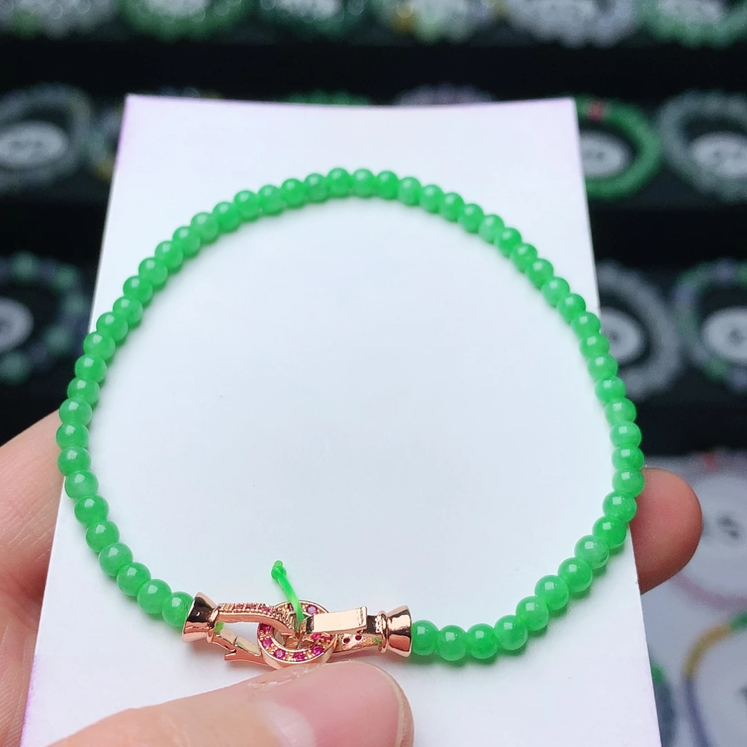 翡翠手链未镶嵌翡翠