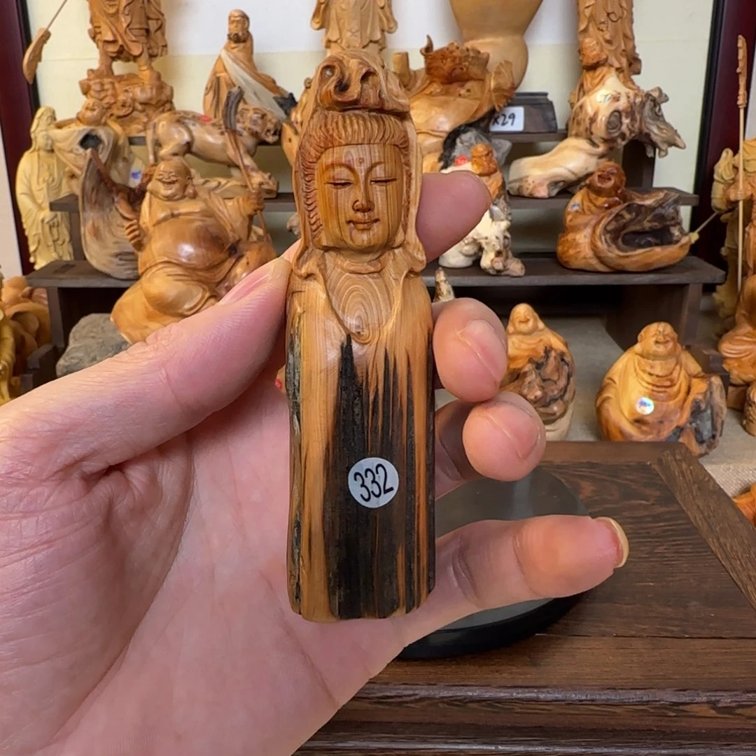 崖柏小木匠艺雕一物一