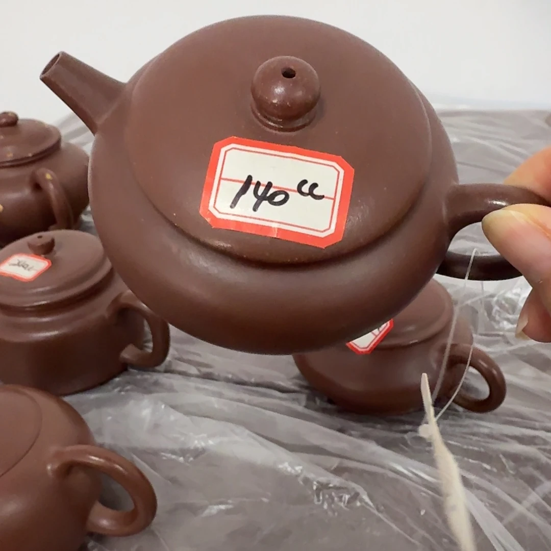 紫砂茶壶黄龙山原矿底槽青140