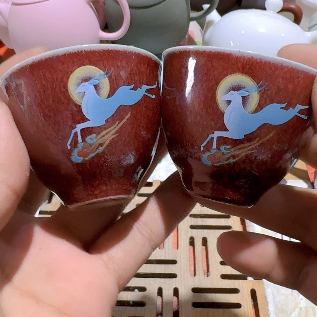 瑕疵茶具。介意勿拍