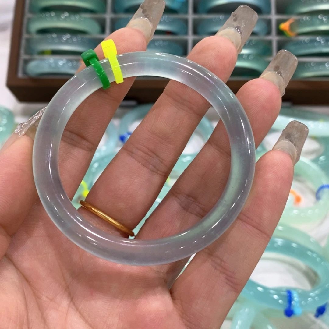 蛇纹石玉银S925镶嵌颈饰