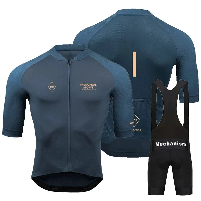 元族PAS骑行服套装牛奶丝速干自行车短袖户外公路车公路车骑行衣