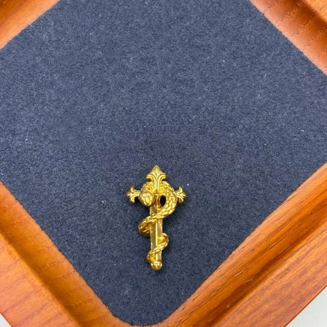 足金999灵蛇权杖WH1307