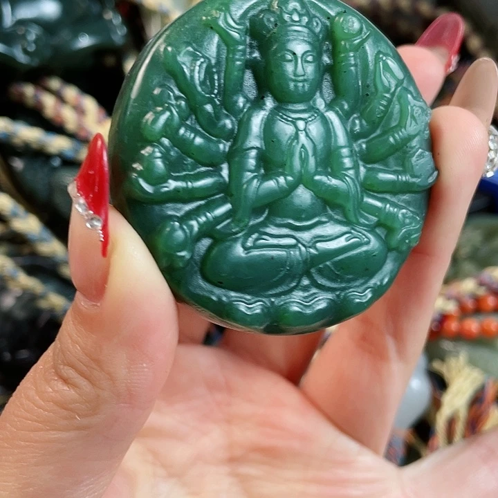 和田玉把件未镶嵌