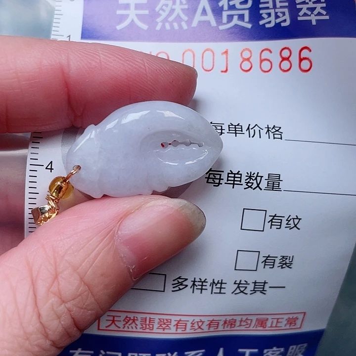 吊坠(赠链)未镶嵌翡翠