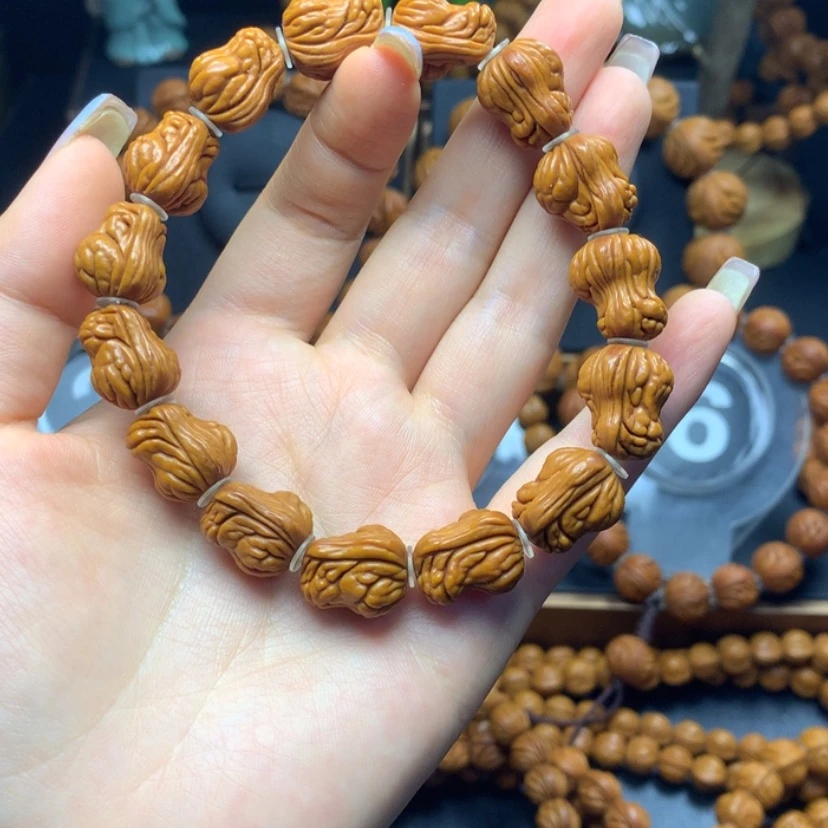 【闪购商品】桃核手串明*花生13手串