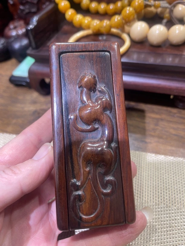 鲁班木器精品放漏盒子