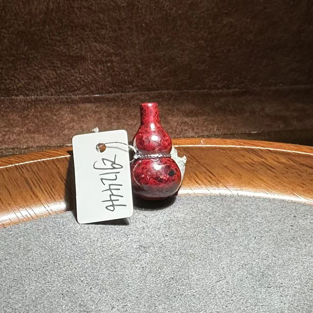 天然辰砂【张老斯珠宝】天然朱砂葫芦吊坠zg12446