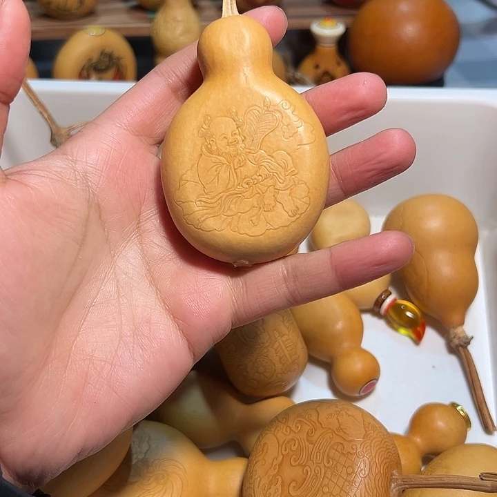 钟汉离压花葫芦葫芦