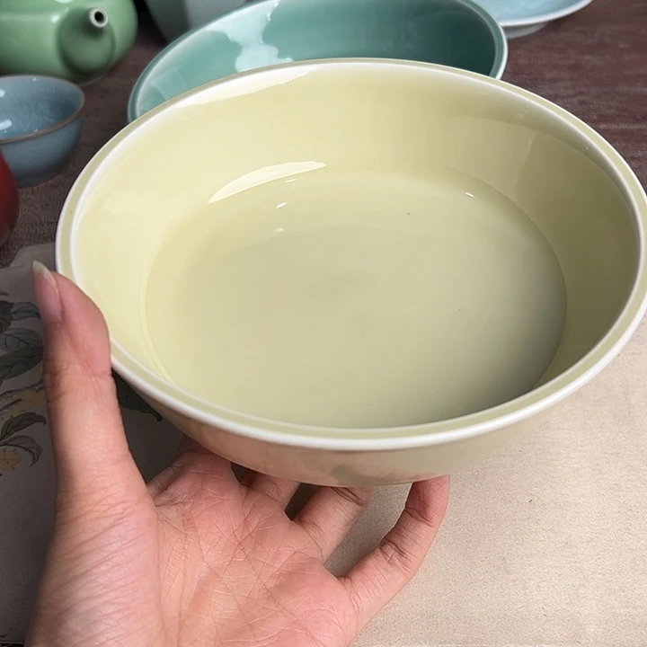 龙泉云间青瓷小米茶器