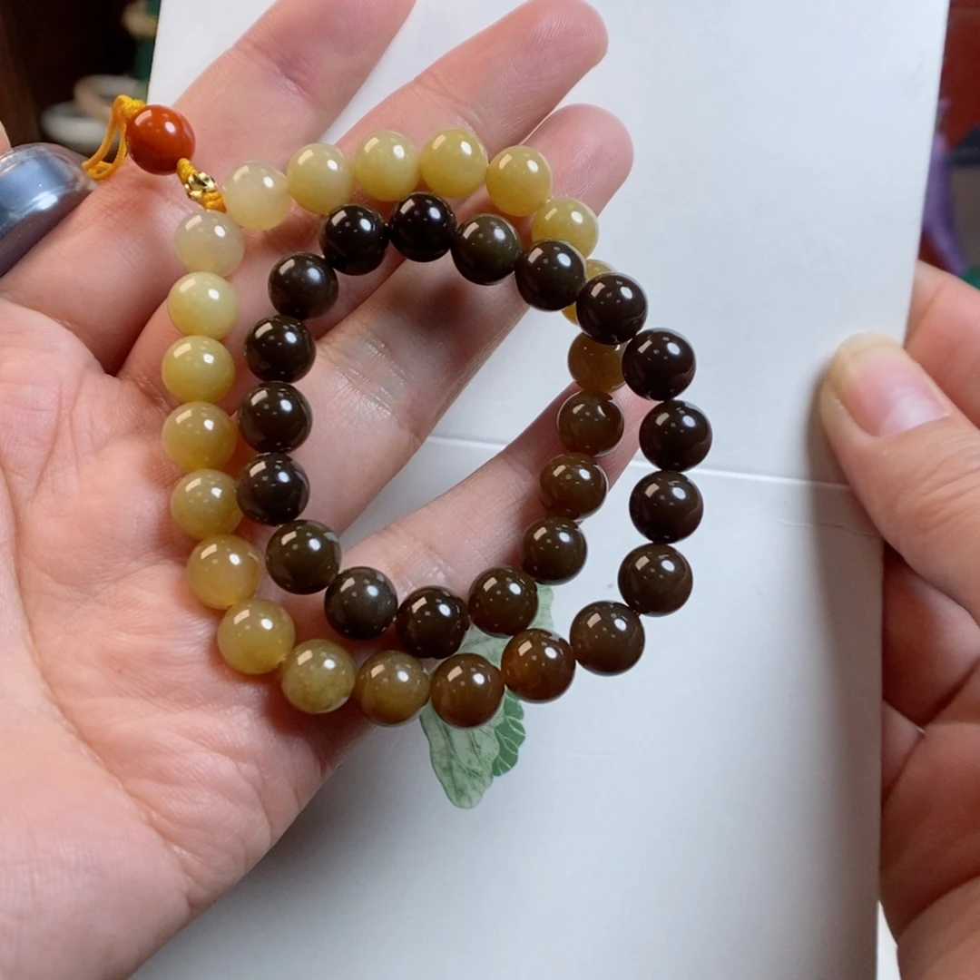 和田玉手链未镶嵌