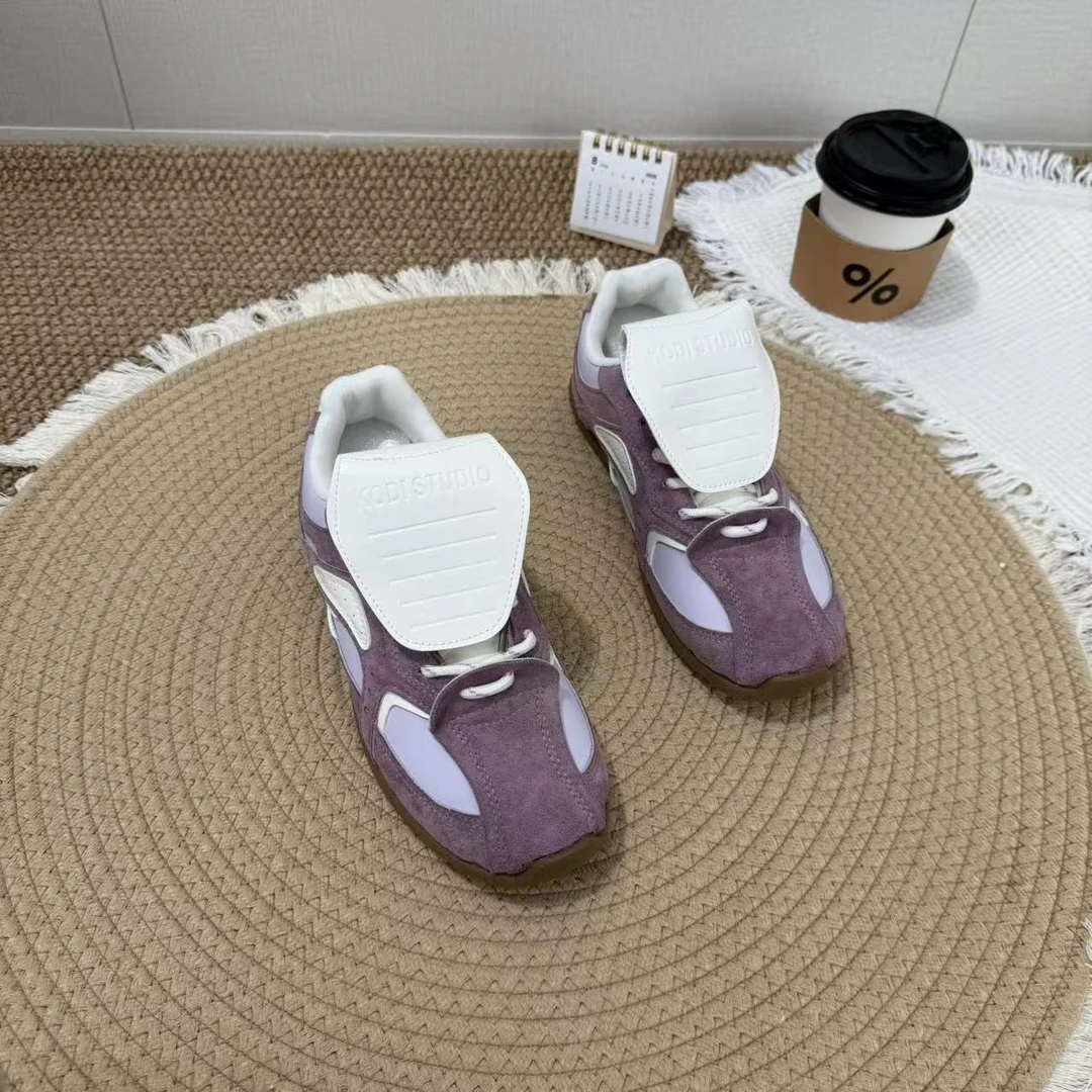 KC892休闲鞋复古鞋子2025秋冬新款百搭时尚小众运动设计师款德训