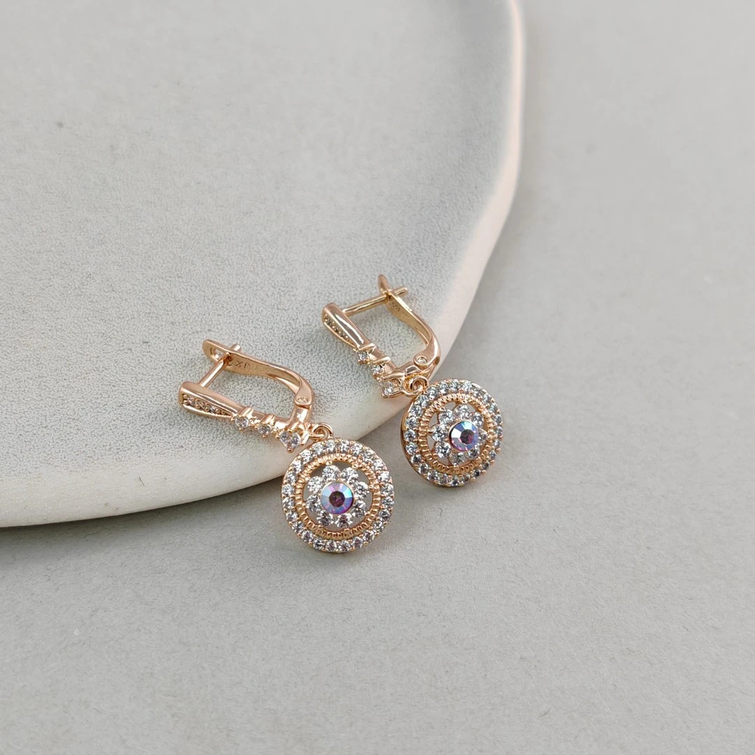 XUPING/旭平首饰 合金合成锆石耳饰 【潘生福利】时尚 X000937315