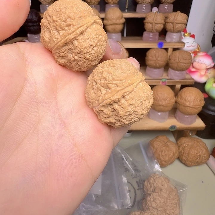 吊坠文玩核桃7号车35尺寸荔枝元宝