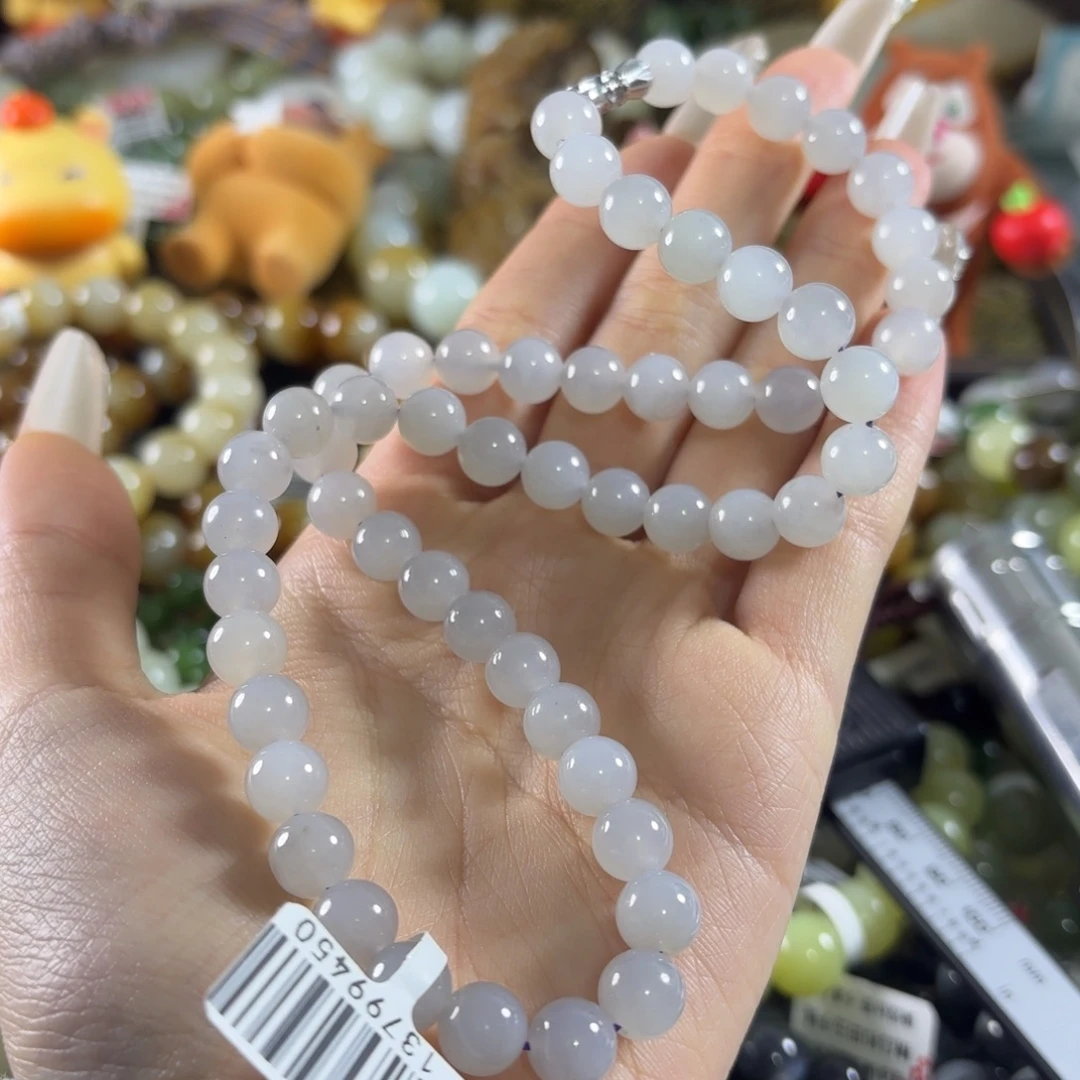 和田玉未镶嵌手链14