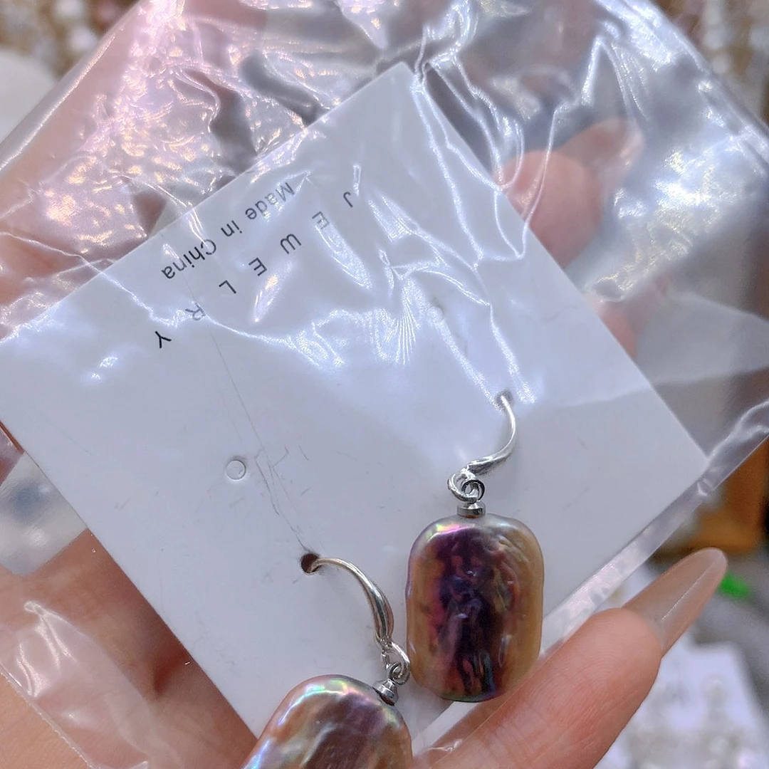 银S925镶嵌淡水珍珠发饰小*