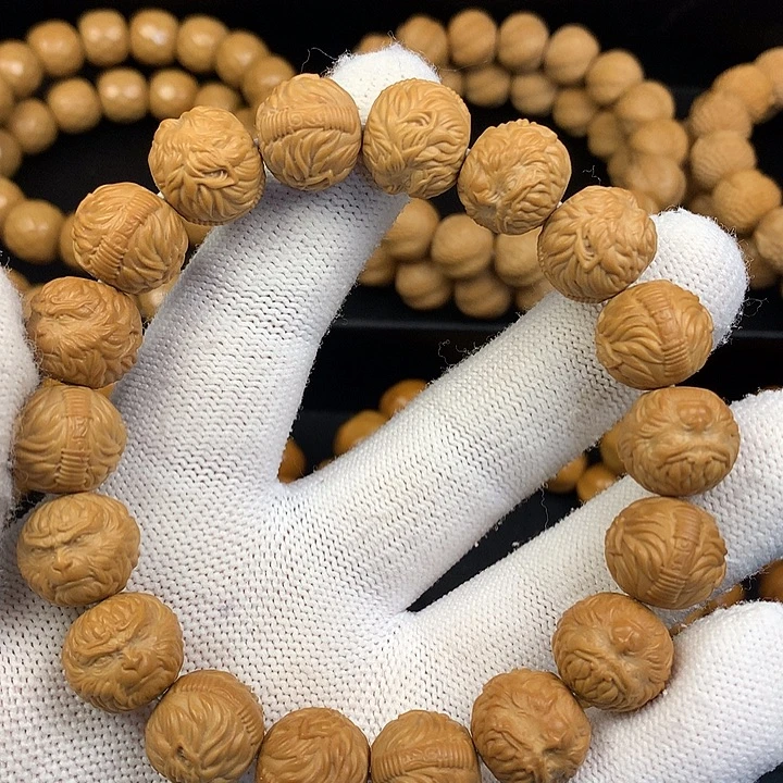 猴头核桃手串猴头