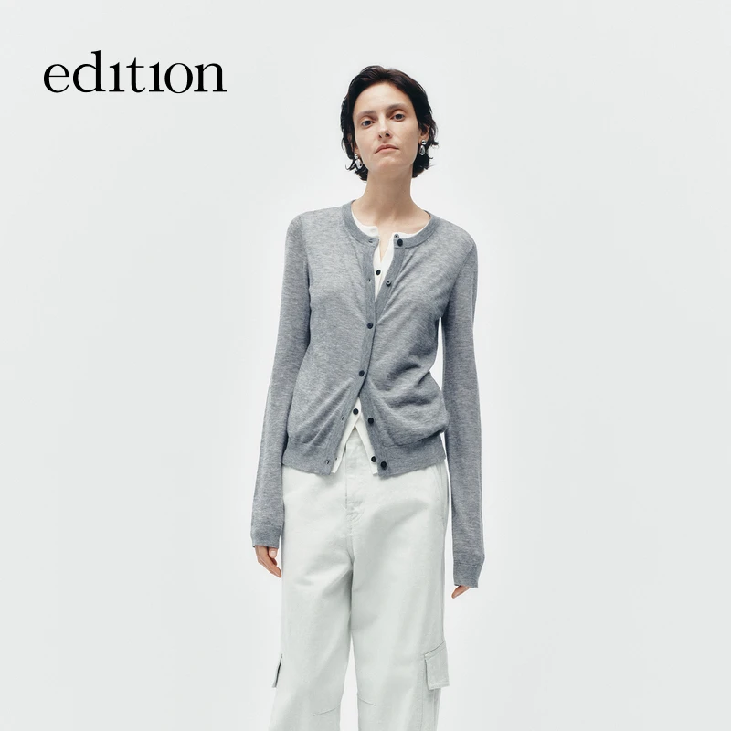 【赵老板专属】E+云朵系列edition高能感假两件针织衫#EBD3CAR019