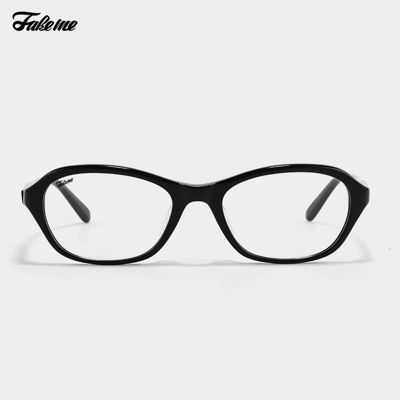 Fakeme2025【自播优惠】质感板材老钱风素颜镜可配近视慵懒 lencia