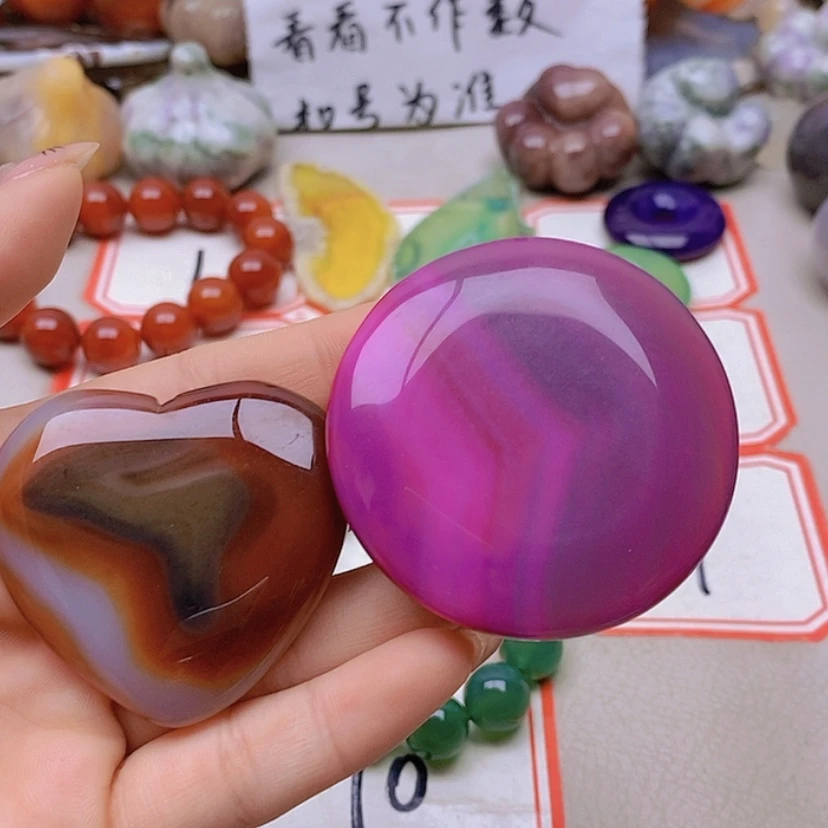 【闪购商品】未镶嵌玛瑙/玉髓珠宝半成品不****气