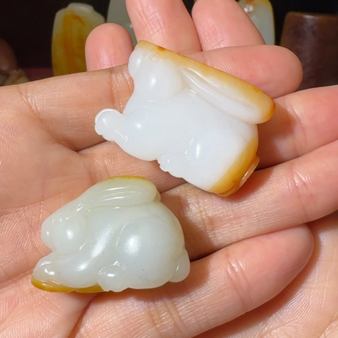 Z***Y和田玉未镶嵌挂件