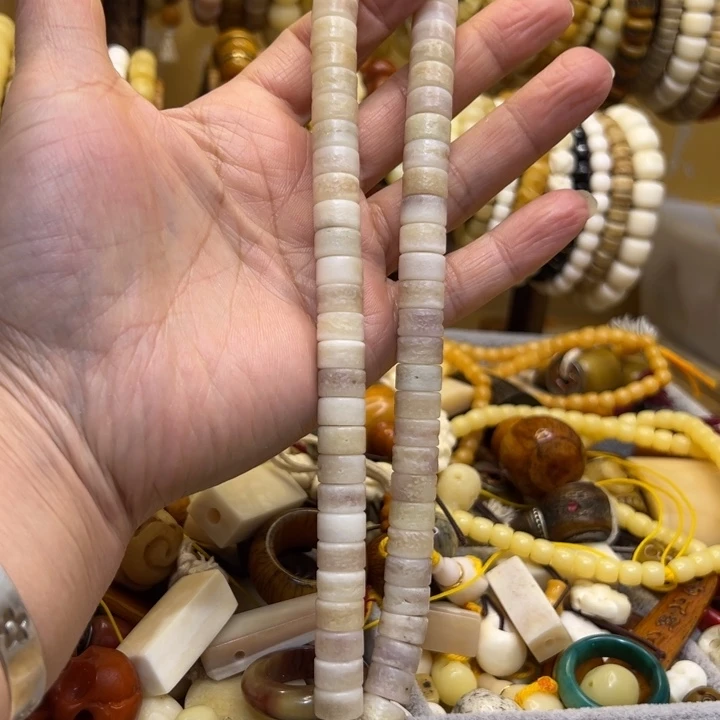 驼骨手串/手链直径10灰嘎手持