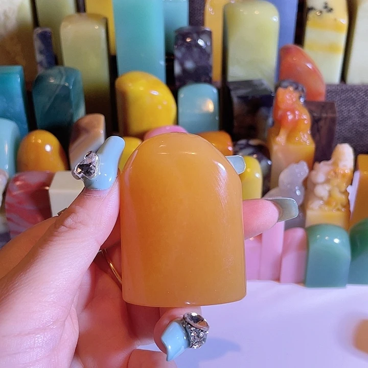 印尼石金田黄金玉冻