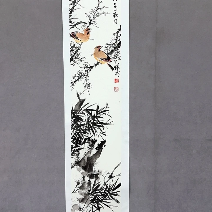 国画亲笔手绘放心去藏