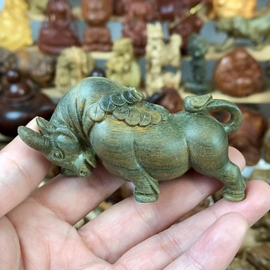 花梨木类绿擅木牛气冲天好