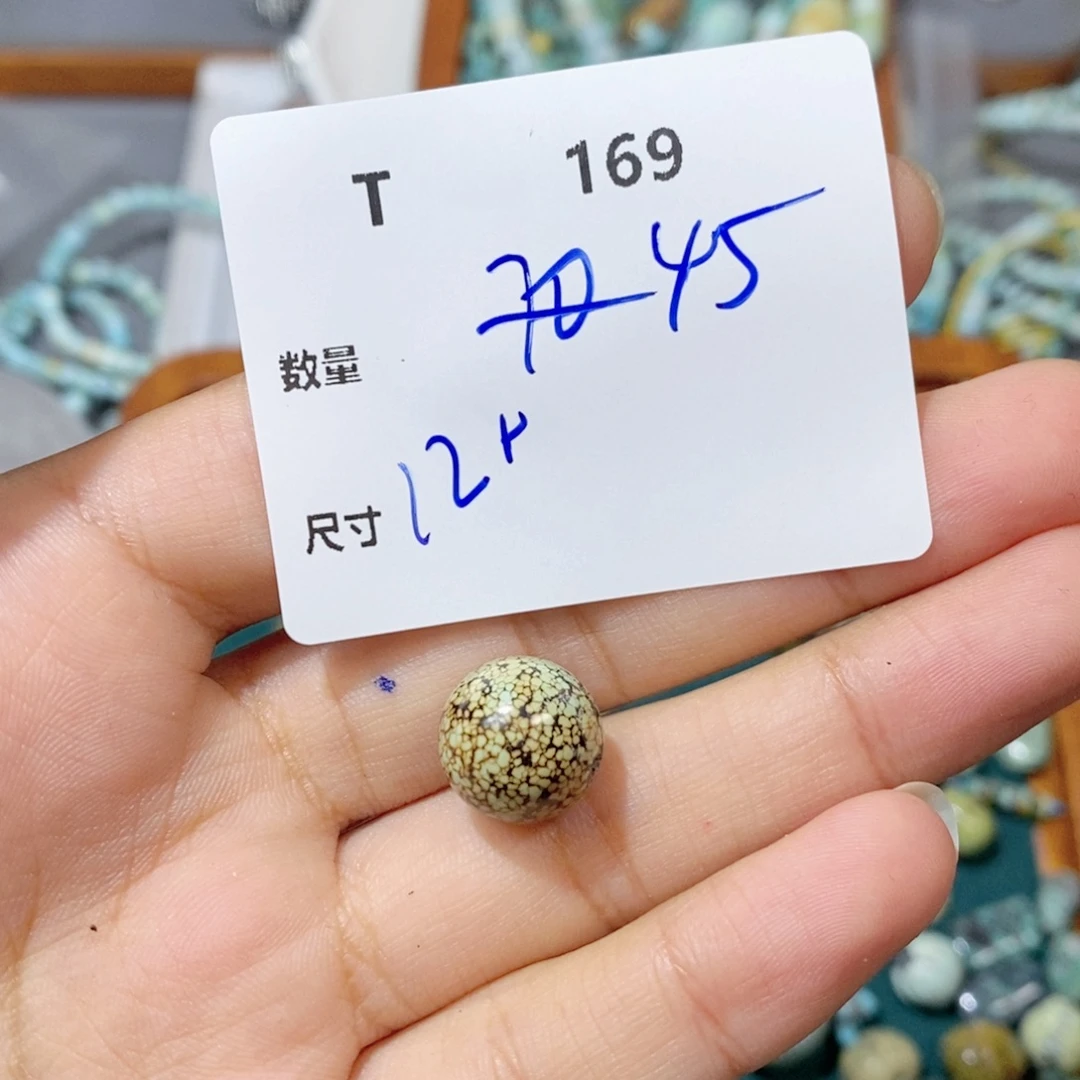 翡翠未镶嵌颈饰T169