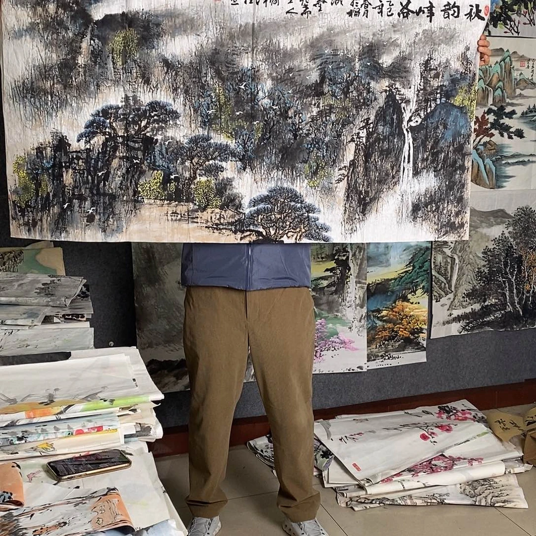 国画纯手绘手绘作品67