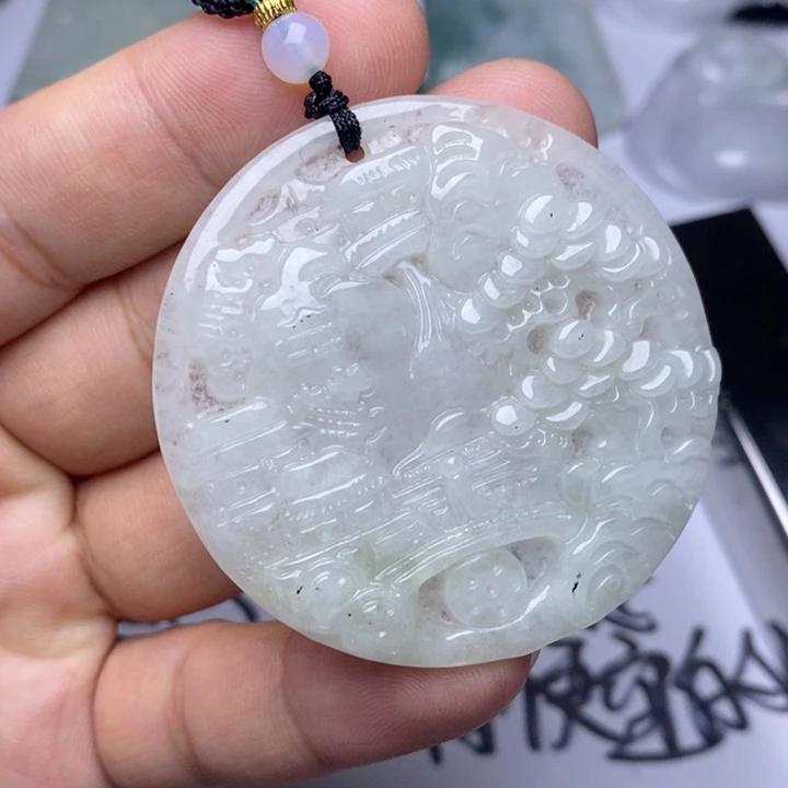 颈饰未镶嵌翡翠翡翠