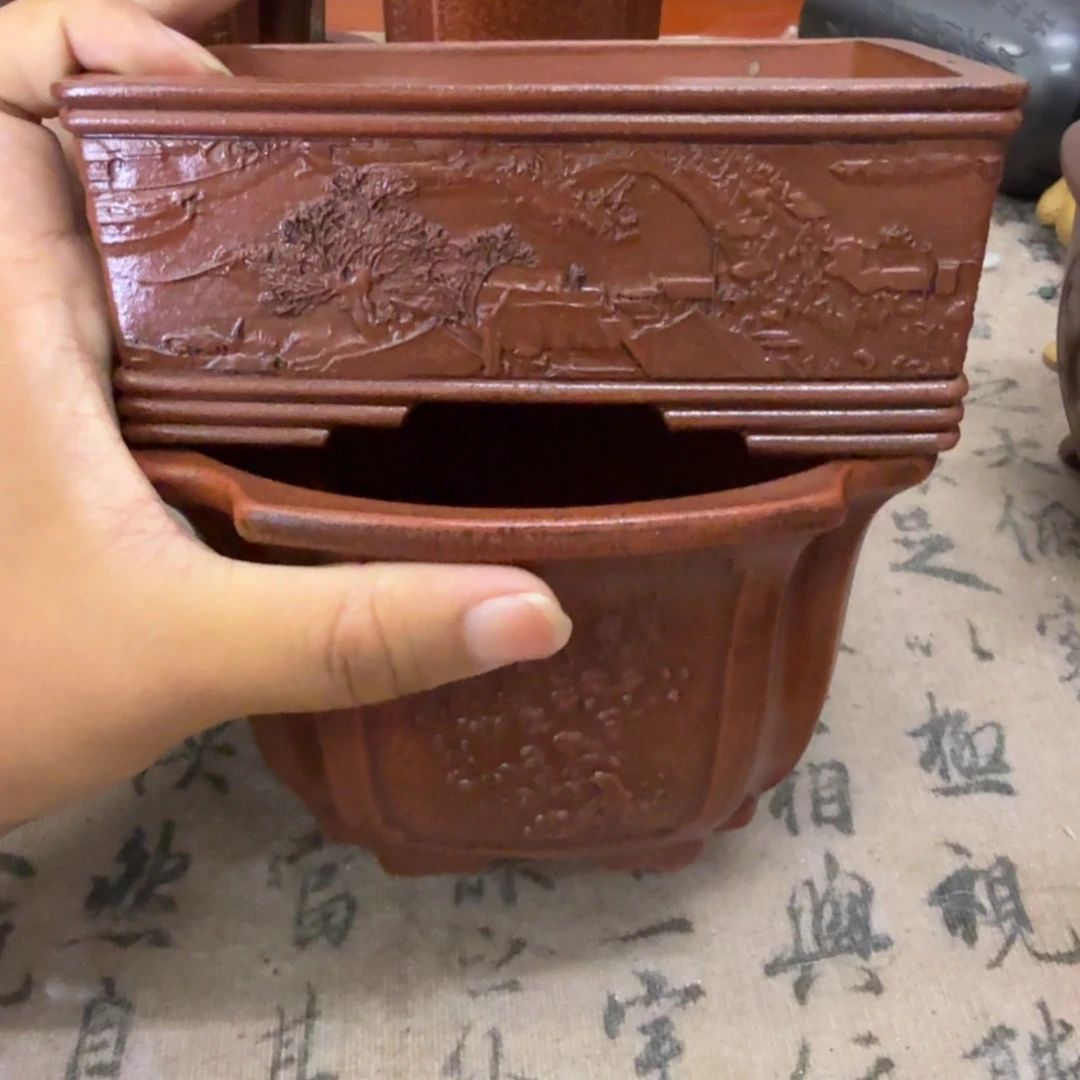 紫砂花盆/****/内经紫砂花盆