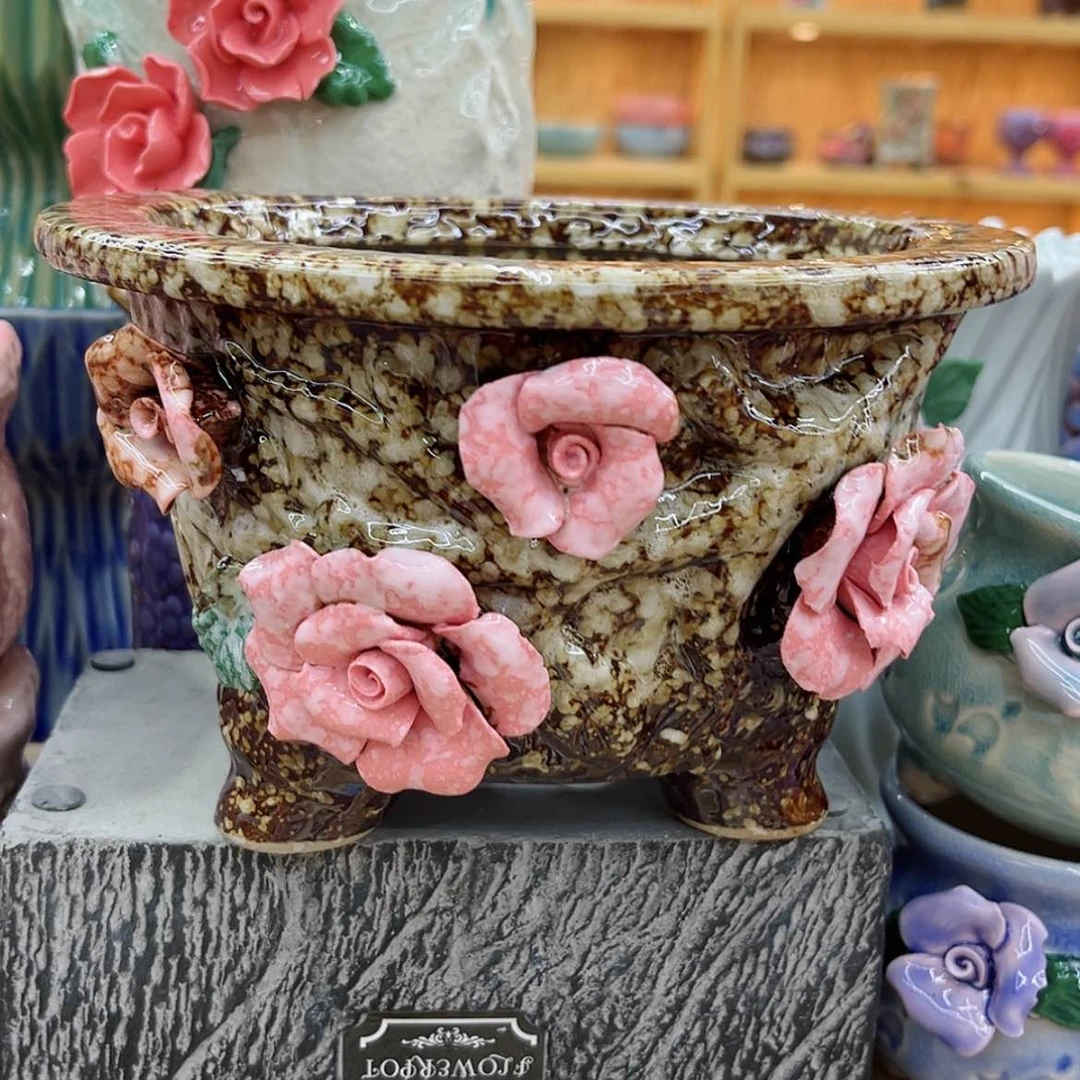 【闪购商品】陶瓷花盆