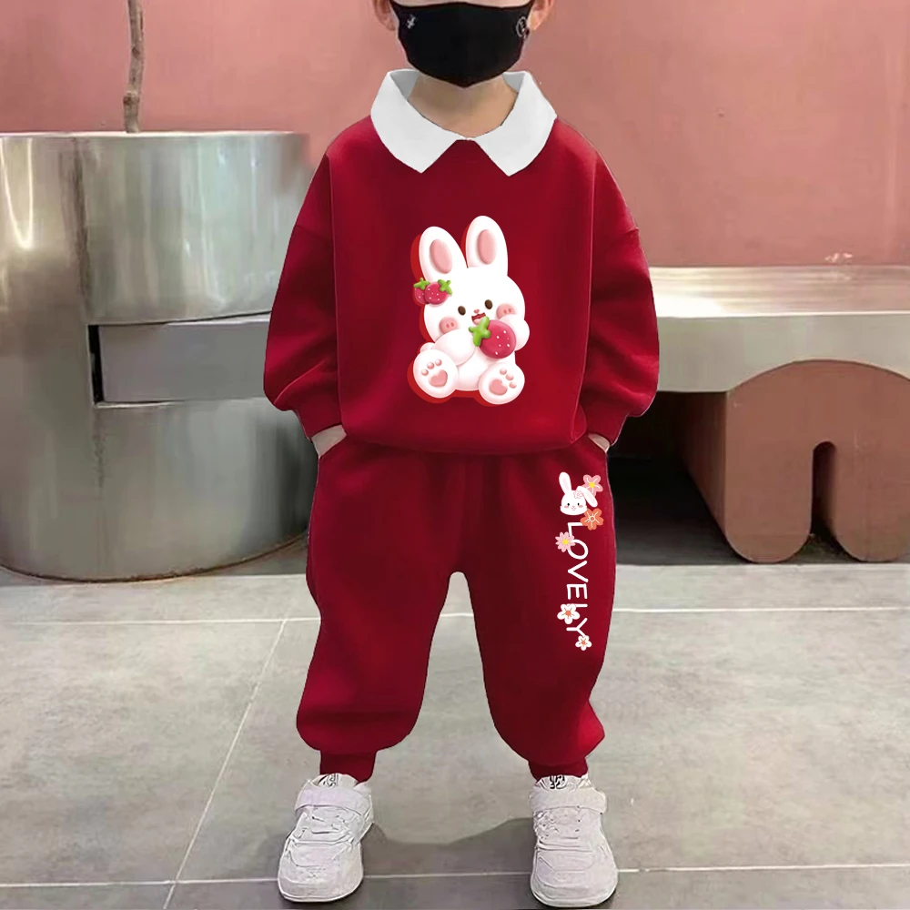 女童新款秋装2025洋气潮服时髦休闲童装卫衣女宝宝春秋套装外出服
