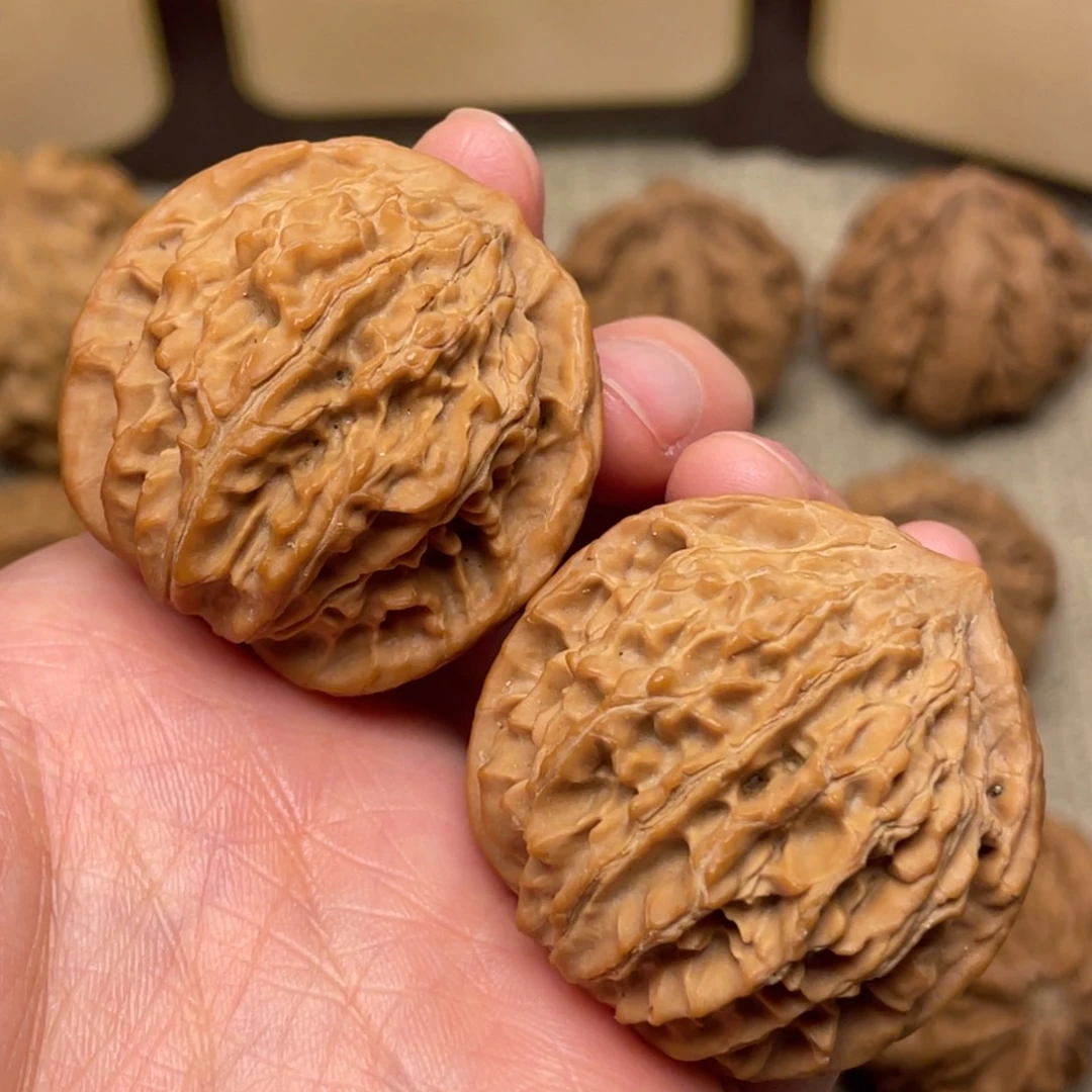 文玩核桃把件秦岭核桃10号