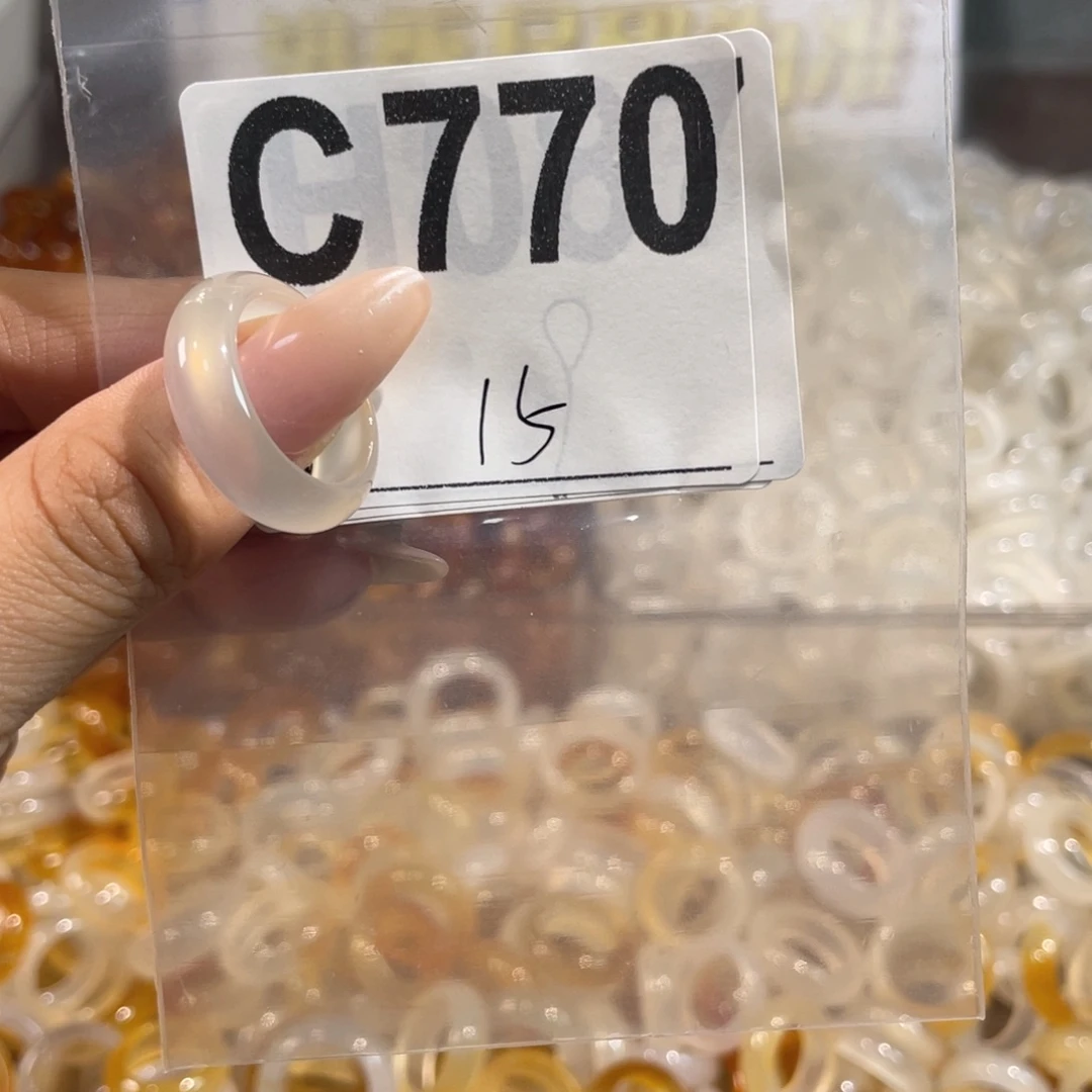 未镶嵌戒指玛瑙/玉髓770