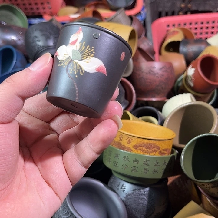 茶杯紫砂全手工紫砂主人杯