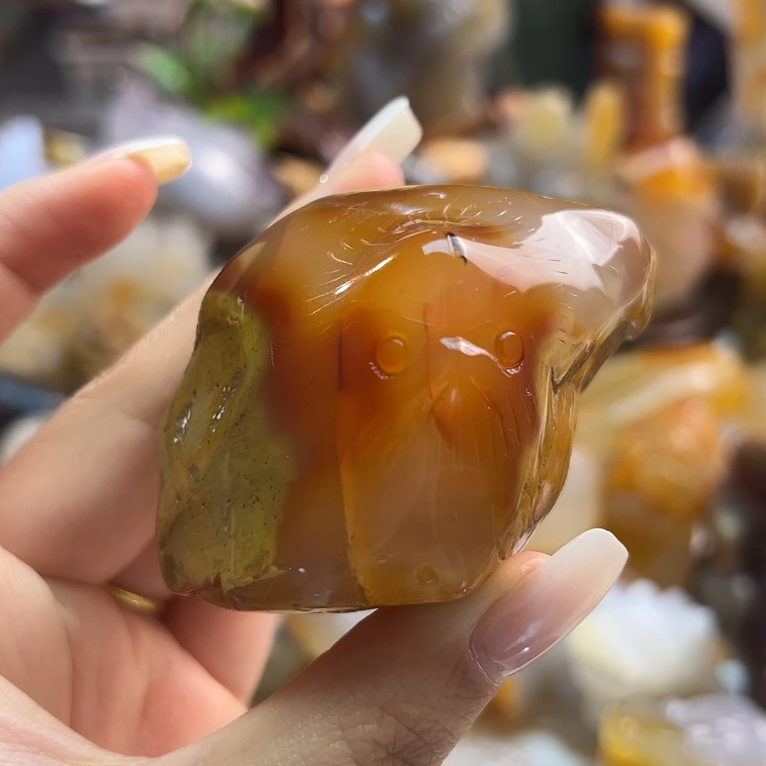 玛瑙/玉髓未镶嵌颈饰