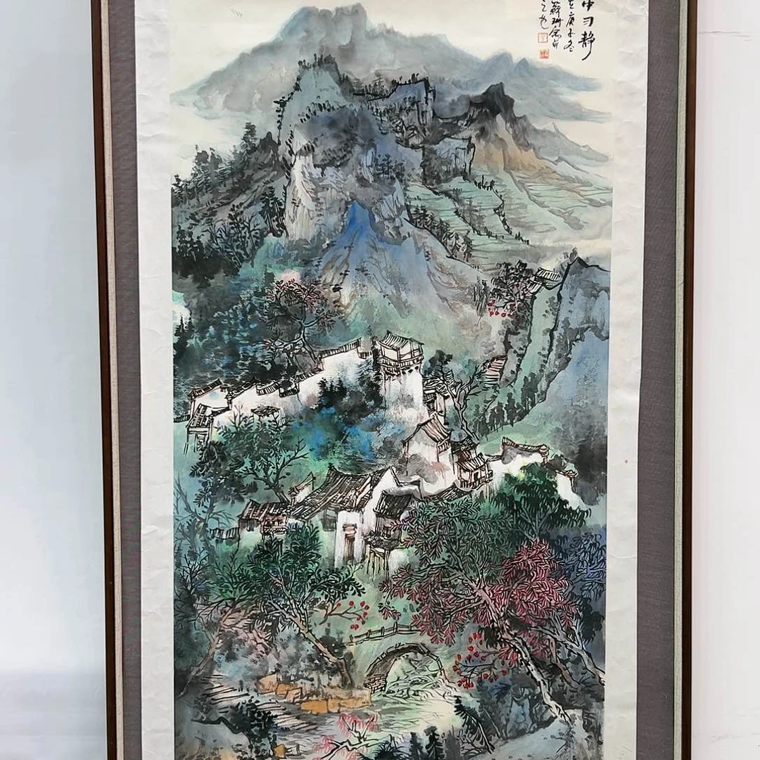 国画苏珊展览原作
