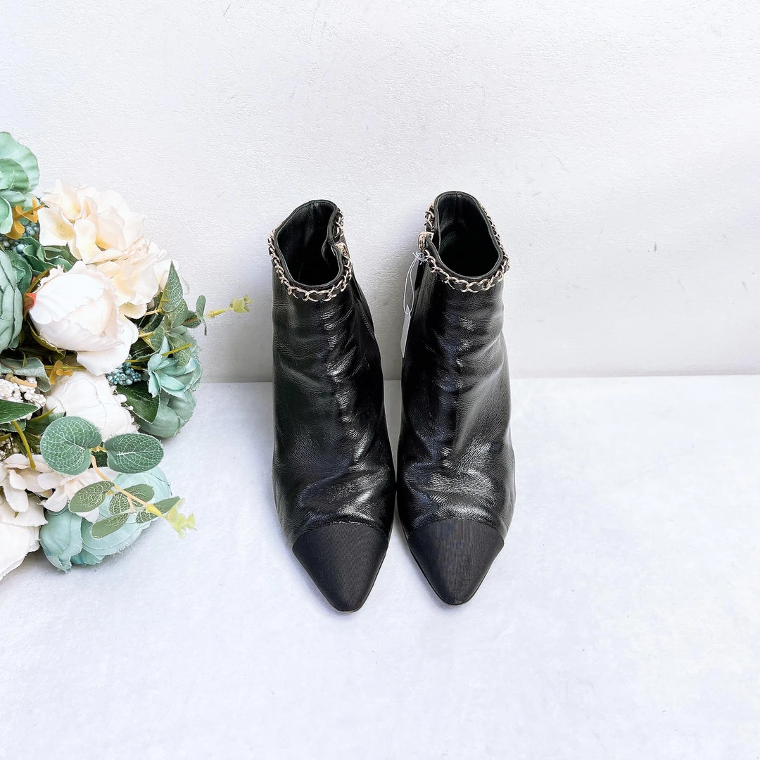 95新 Chanel/香奈儿 Chanel高跟鞋/38.5/跟8cm/Xsp27918